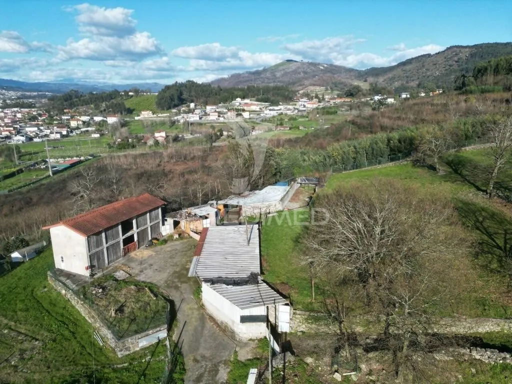 Õhuvaade - Luxury House with 11 Hectares in Guimarães
