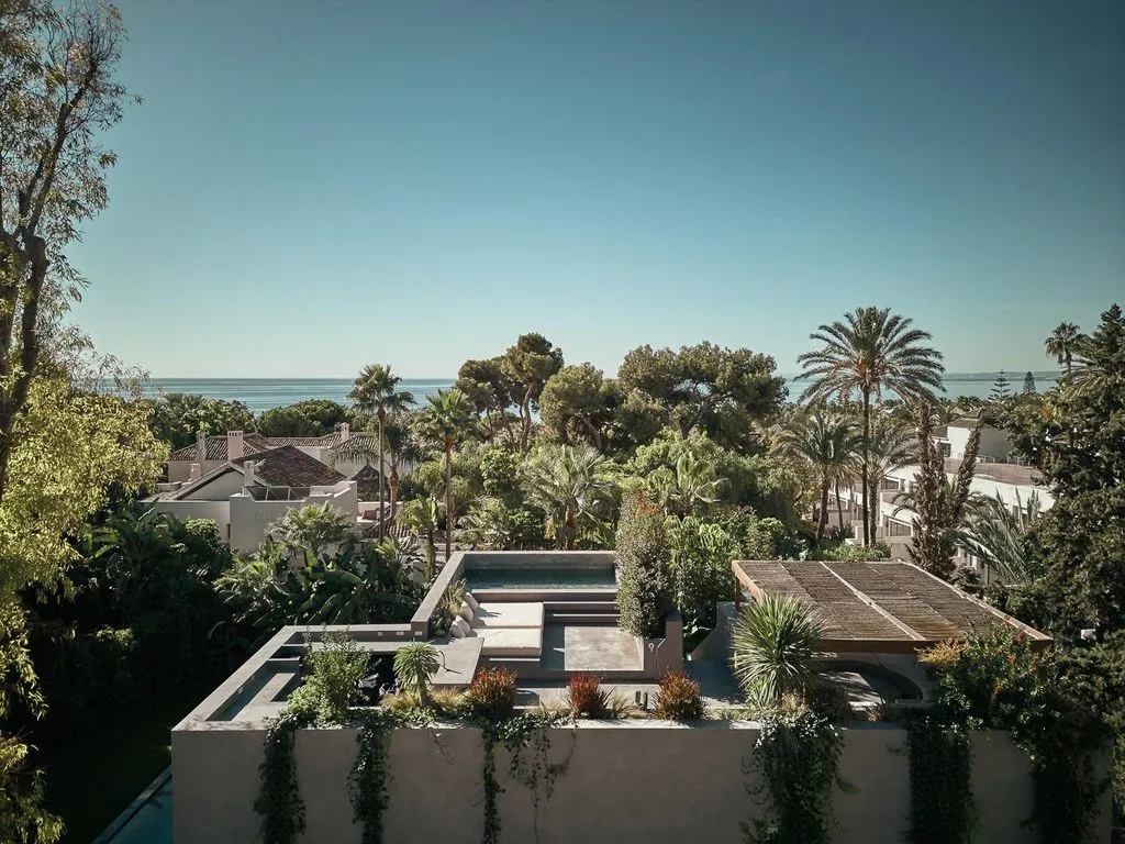 Õhuvaade - Luxury Villa with Sea View in Marbella