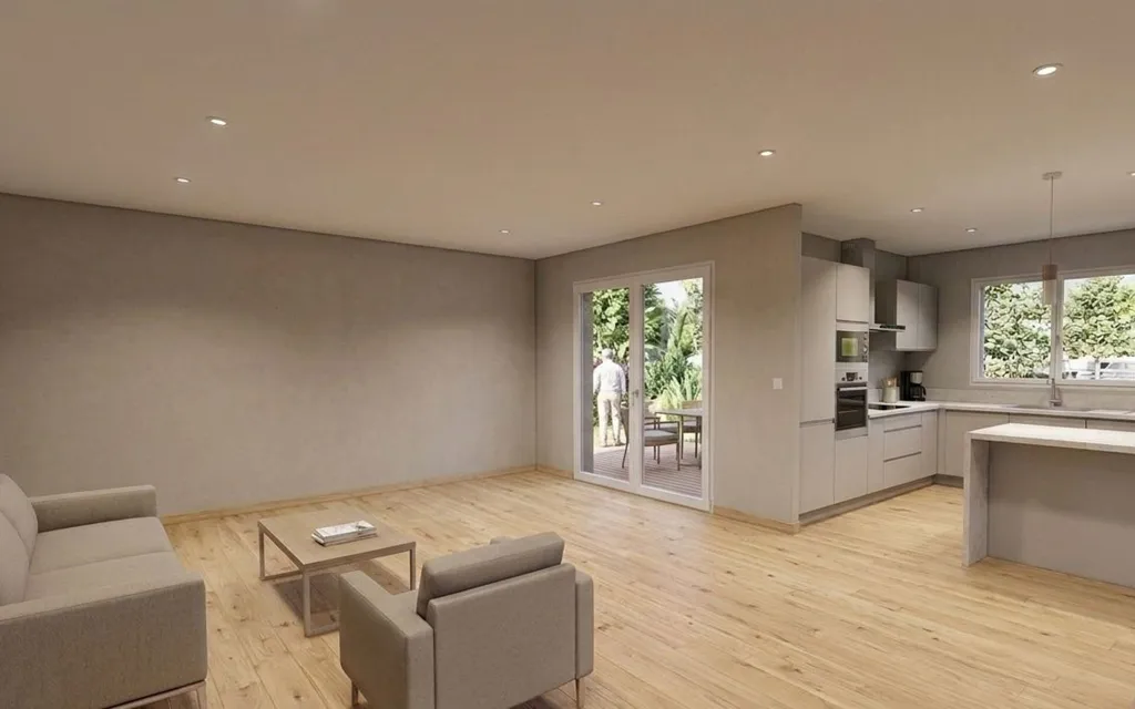 Appartement Duplex avec Jardin à Heillecourt