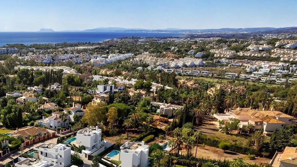 Vista aerea - Luxury Villa with Sea View in Marbella