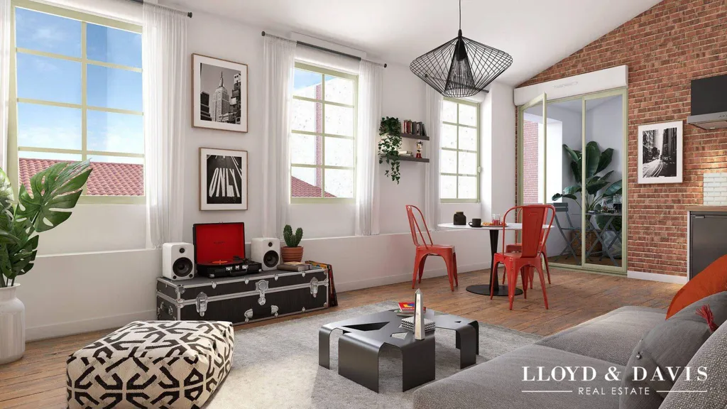 Soggiorno - 2-Bed Apartment with Loggia in Toulouse