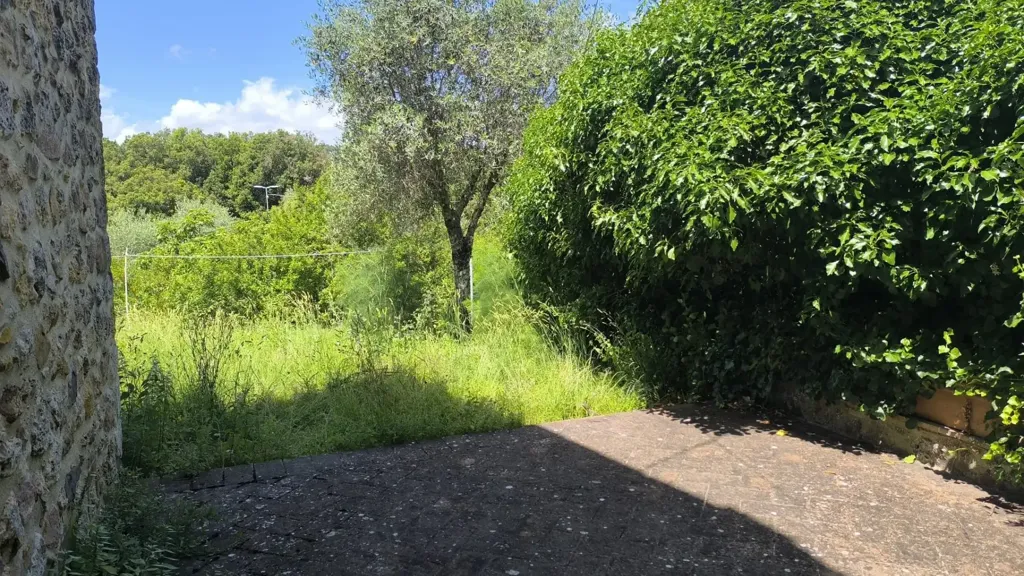 Jardín - Rustic Apartment with Private Garden in Monticiano