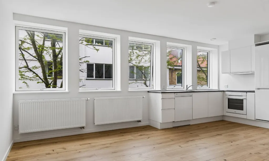 Köök - Modern Flat with Open Plan in Næstved