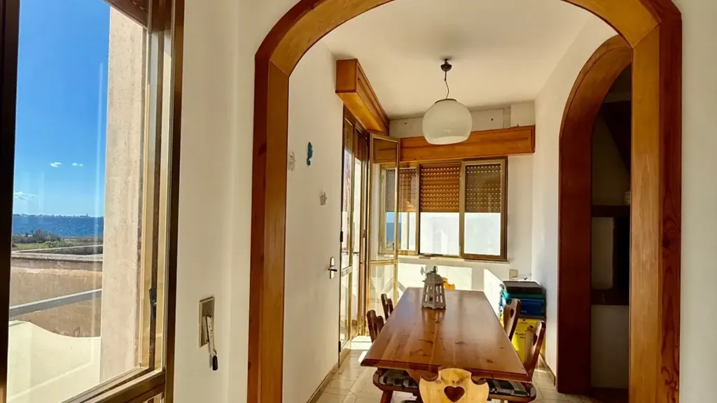 Söögituba - Sea View Apartment in Nardò, Italy