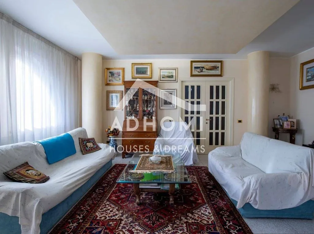 Séjour - Penthouse with Sea View in Cagliari