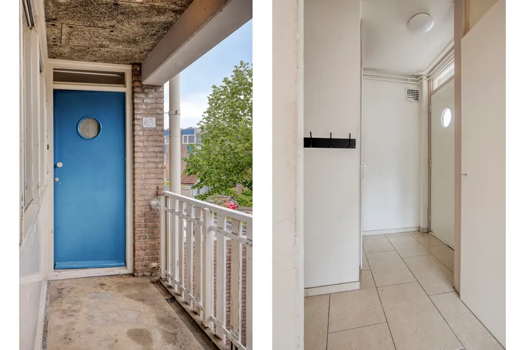 Hallway - Maisonnette with Balcony in Vlissingen