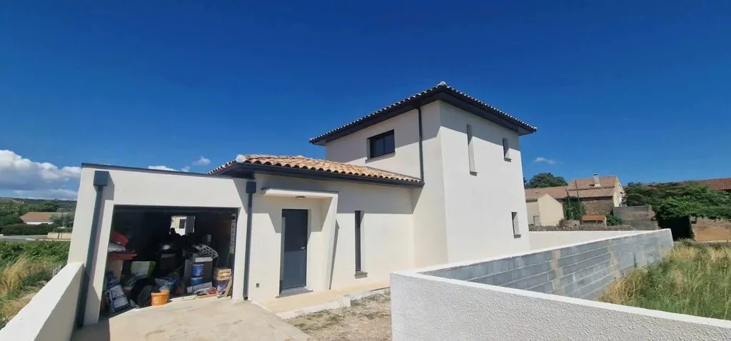 Extérieur - Villa Contemporaine avec Piscine près de Narbonne