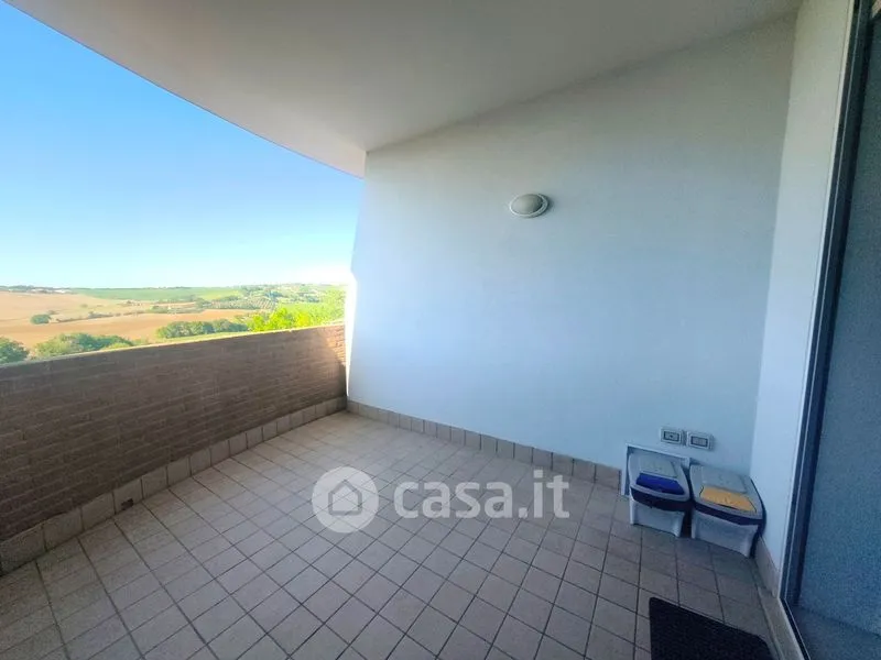 Balkon - Trilocale with Private Garden in Tavullia