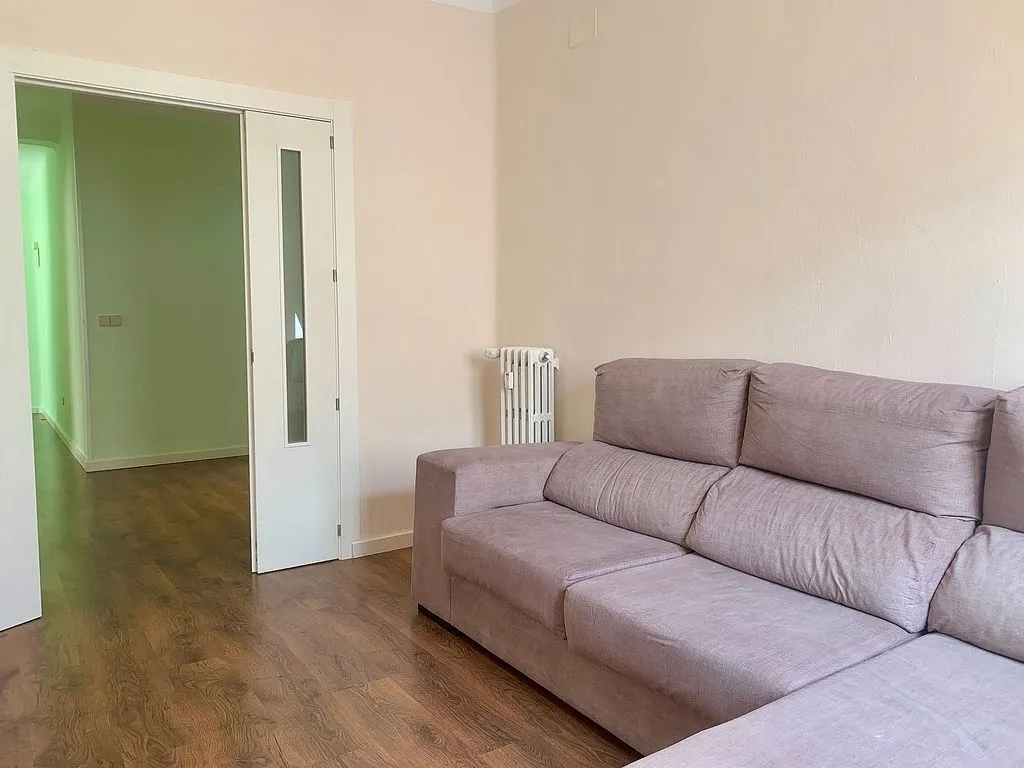 Séjour - Apartment with South View in Madrid