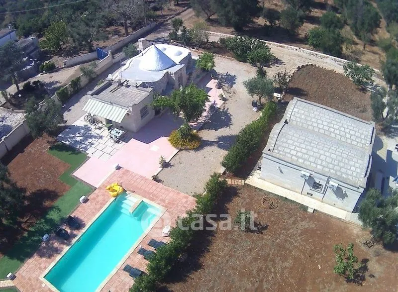Vue aérienne - Villa with Trulli and Pool in Ostuni