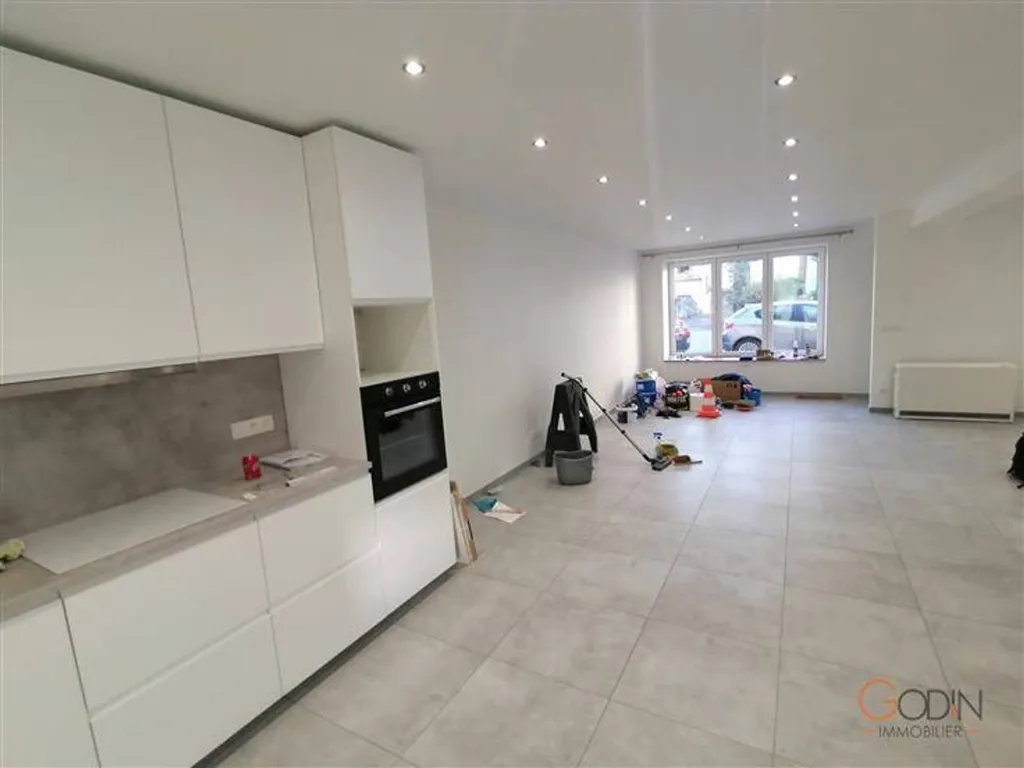 Cuisine - Appartement avec Grande Terrasse à Martelange