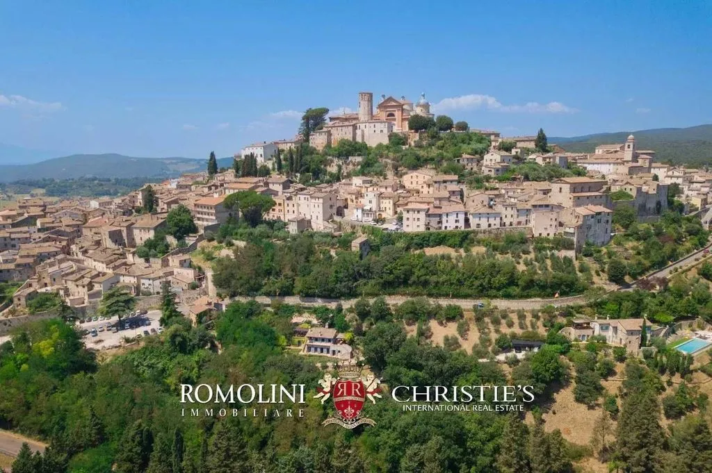 Vue aérienne - Newly Built Villa with Pool in Amelia, Umbria