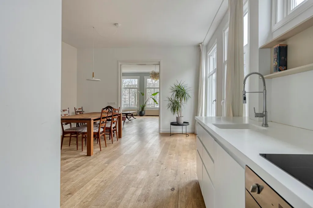 Cuisine - Duplex Apartment with Garden View in Plantage