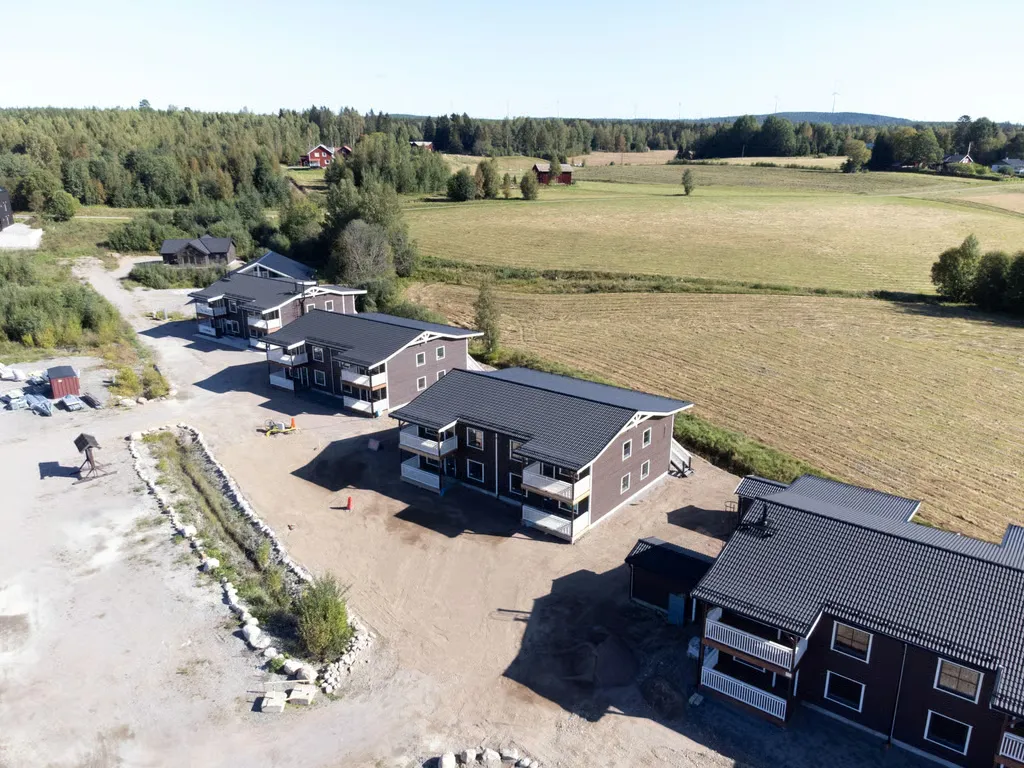 Vue aérienne - Owner-Occupied Apartment with Ski Access in Kungsberget