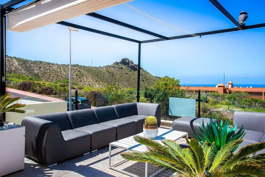 Terrasse - Detached Villa with Pool and Ocean Views, Costa Adeje