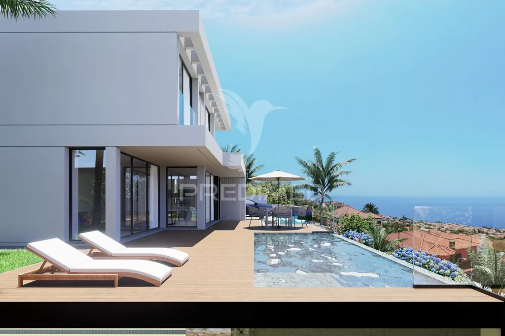 Piscina - Luxury Villa with Infinity Pool in Funchal