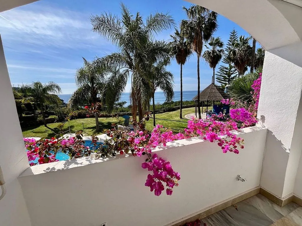 Terrasse - Apartment with Pool and Sea View in Almuñécar