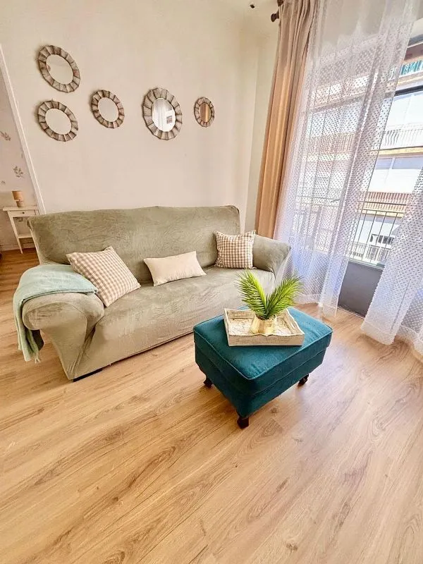 Séjour - Furnished Flat with Terrace in Alameda