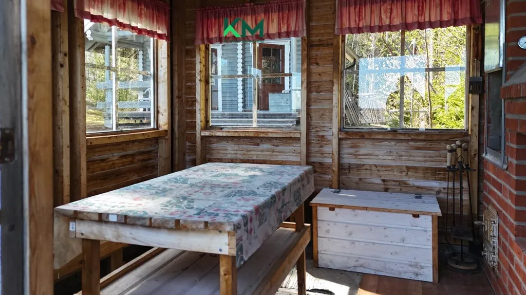 Terrace - Cottage with Private Sauna in Maksamaa