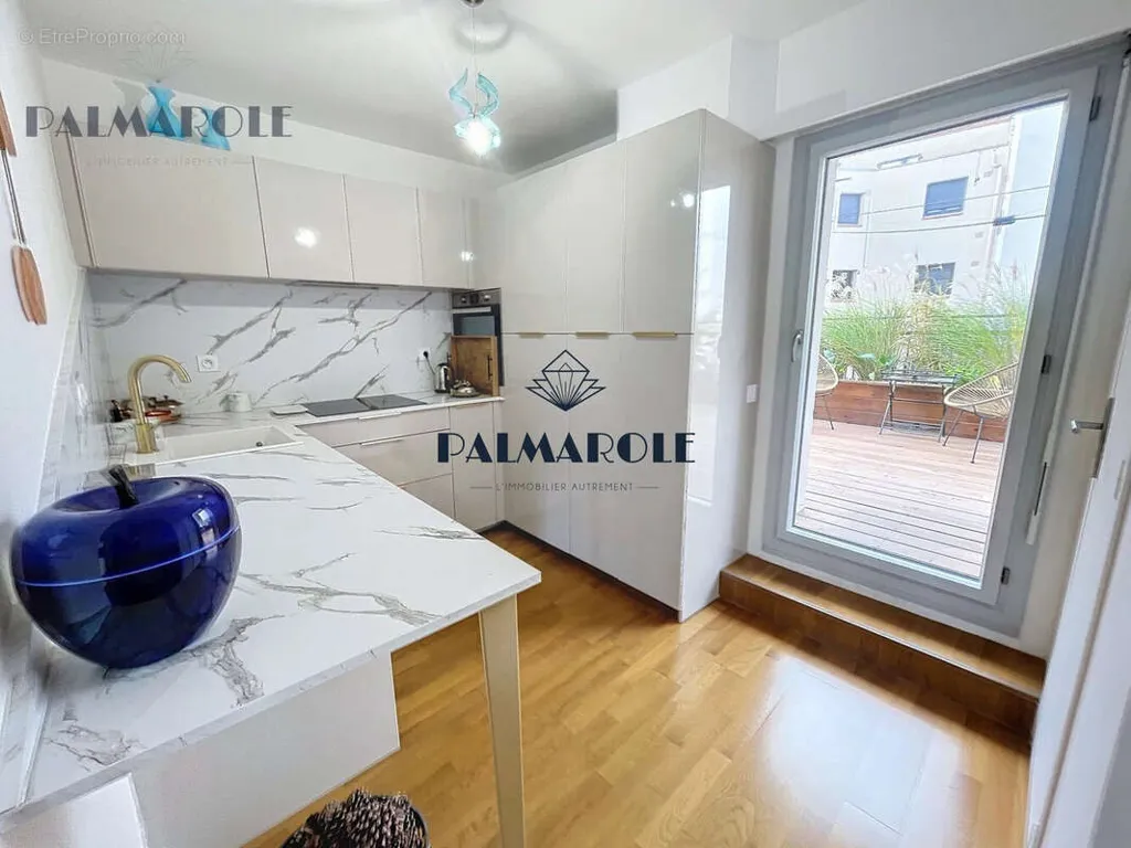 Cuisine - Appartement T3 Traversant avec Terrasse à Perpignan