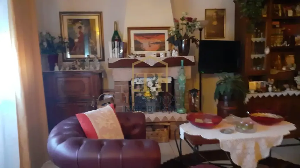 Séjour - Apartment with Terrace in Montaione