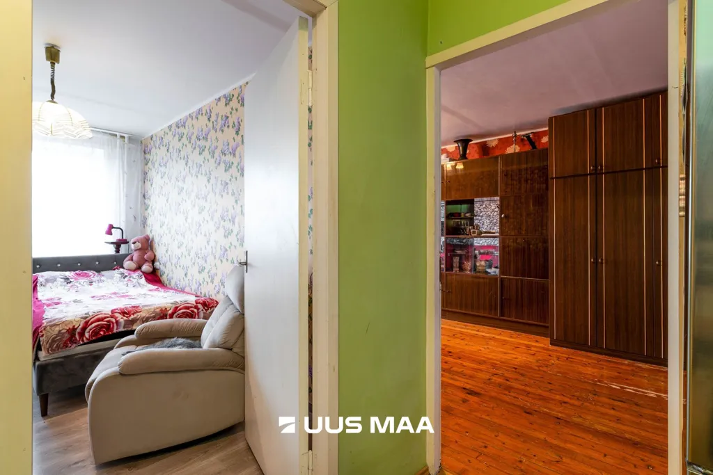 Chambres - Two-Bedroom Penthouse with Balcony in Viljandi