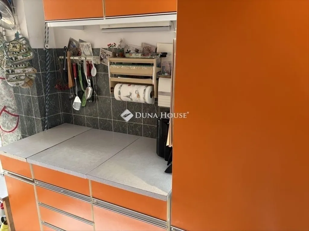 Cucina - Park-View Apartment in Budapest VII District