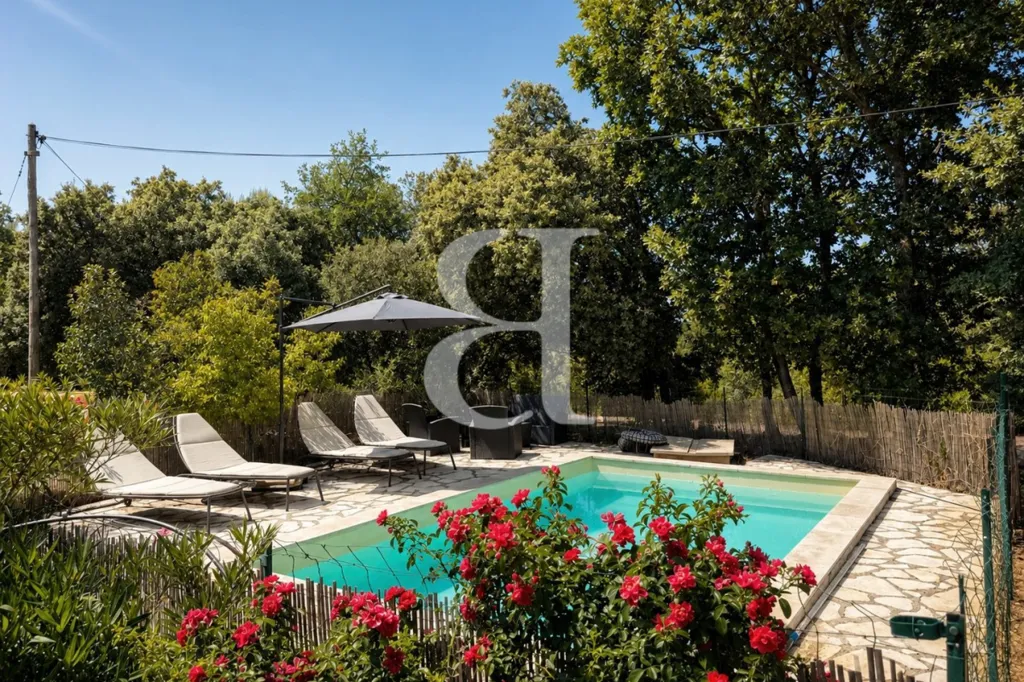 Piscina - 6-Bedroom House with Views in Apt, Luberon