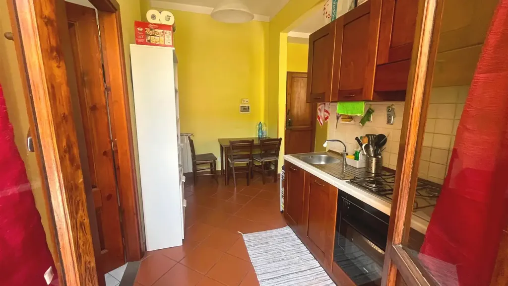Köök - Studio Flat with Balcony in Florence