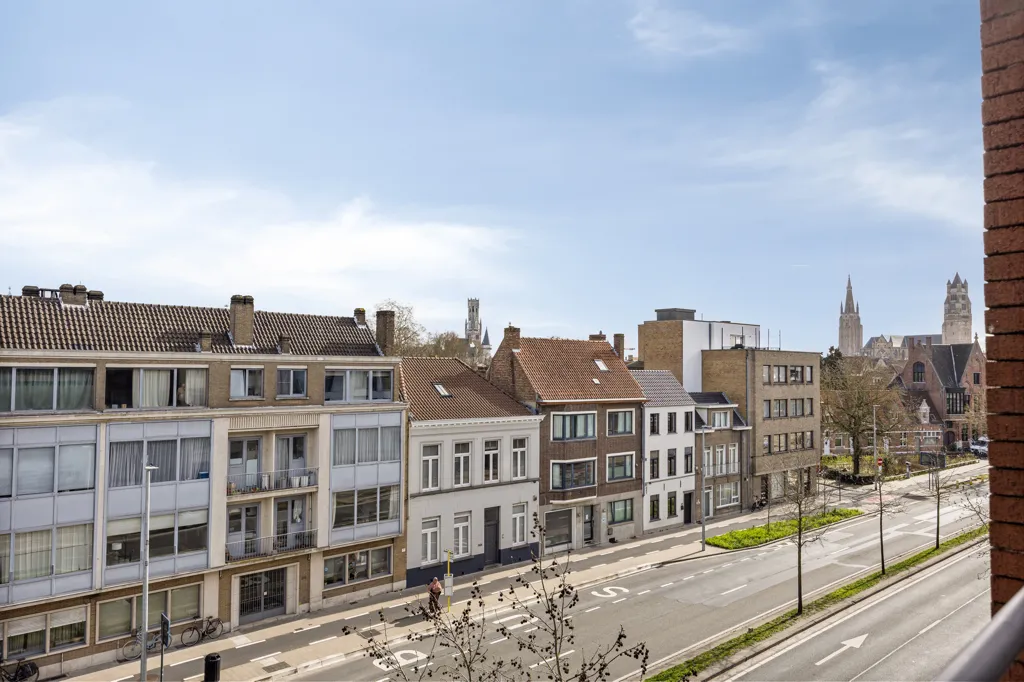 Extérieur - Appartement Moderne avec Deux Terrasses à Bruges