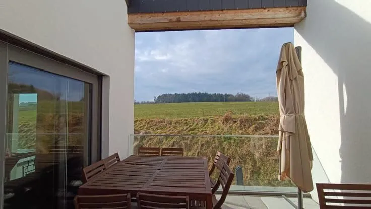 Terrasse - Duplex Récemment Construit avec Terrasse Sud à Saint-Léger