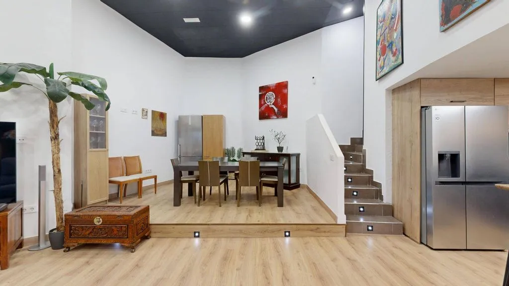 Séjour - Modern Loft with High Ceilings in Murcia