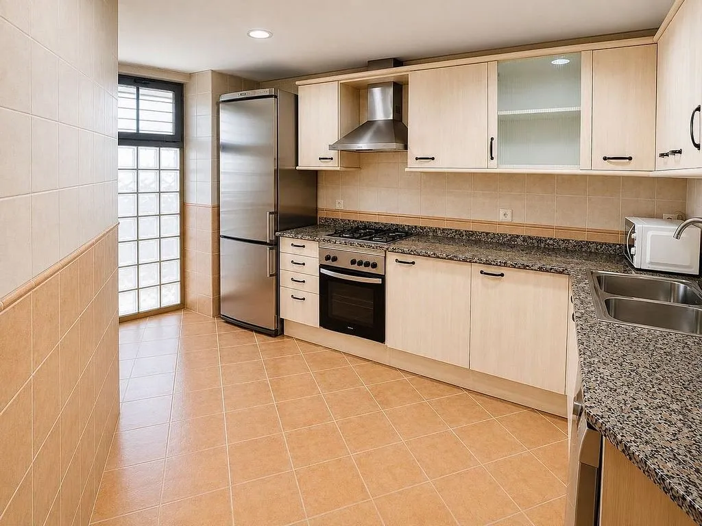 Köök - Apartment with Pool and Terrace in Valencia