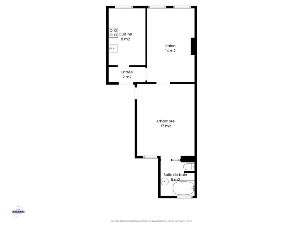 Plan - Immeuble de Rapport avec Garage à Anderlecht