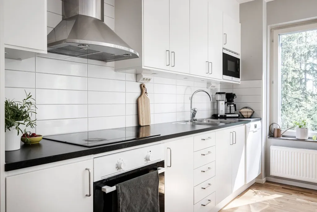 Cucina - Apartment with Garden View in Älta