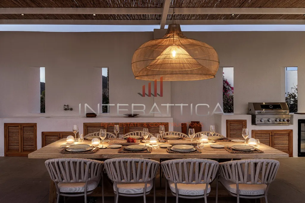 Terrass - Contemporary Villa with Sea View in Paros