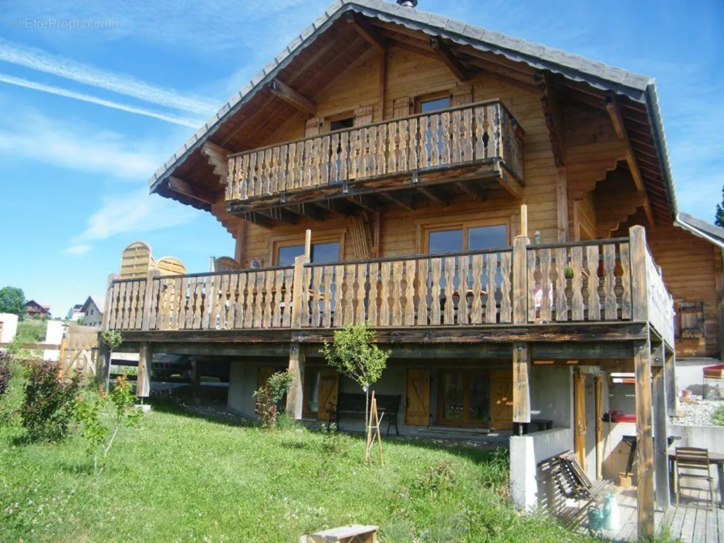 Extérieur - Chalet avec Vue Montagne à Ancelle