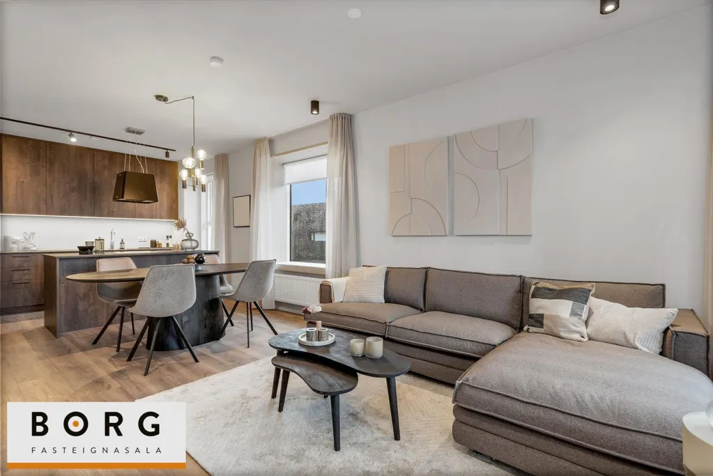 Soggiorno - Apartment with Garden in Hafnarfjörður