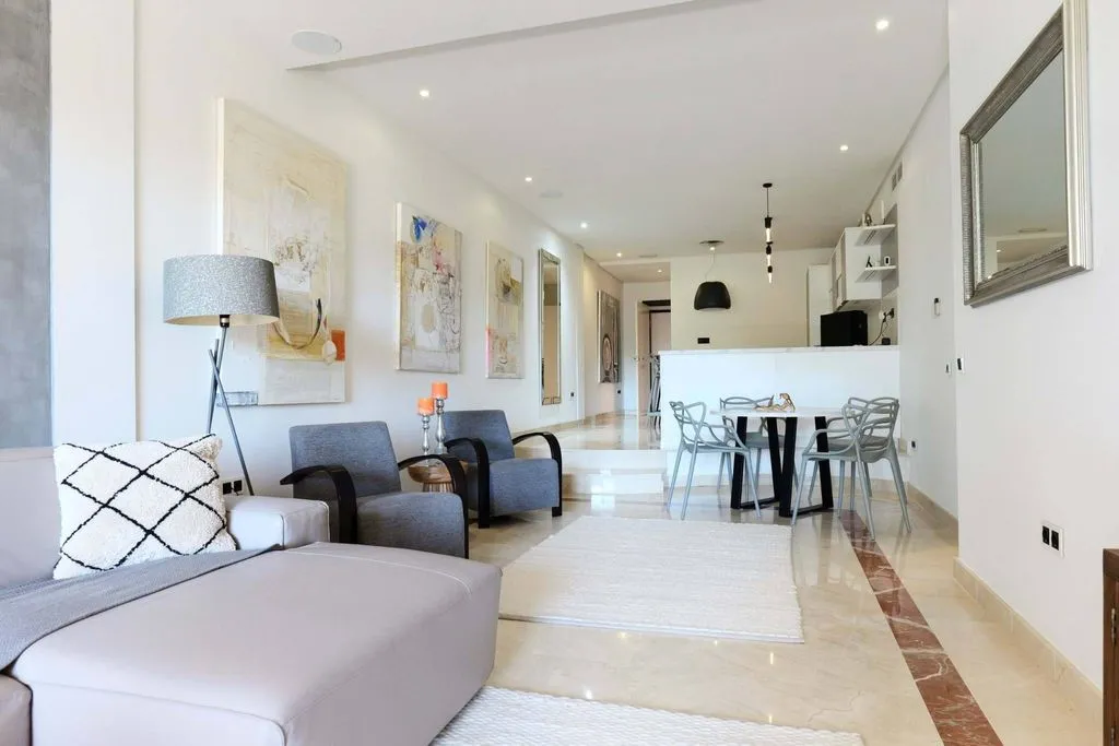 Séjour - Luxury Flat with Sea View in Marbella