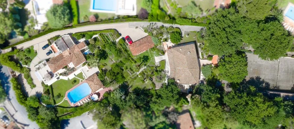 Õhuvaade - Luxury Villa with Sea View in Cannes