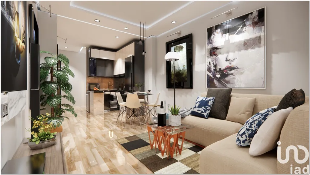 Living Room - Modern Apartment with Sea View in Fuengirola