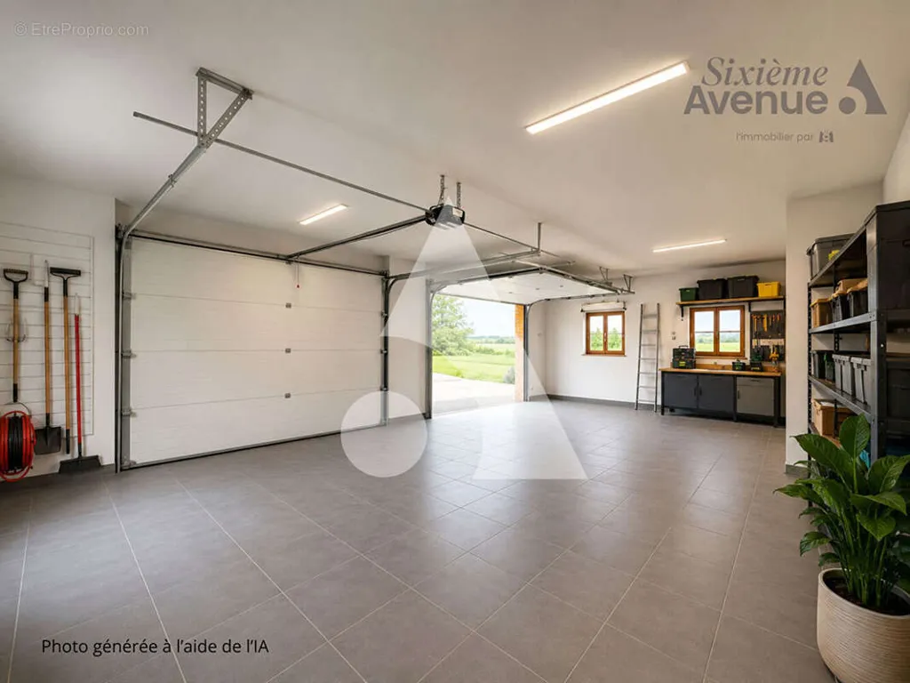 Garage - Propriété de Caractère avec Jardin à Arleux