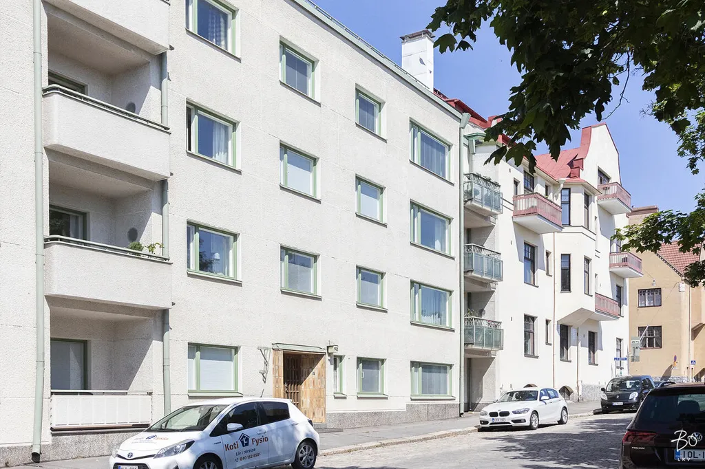 Exterior - Modernised Studio with Garden in Ullanlinna, Helsinki