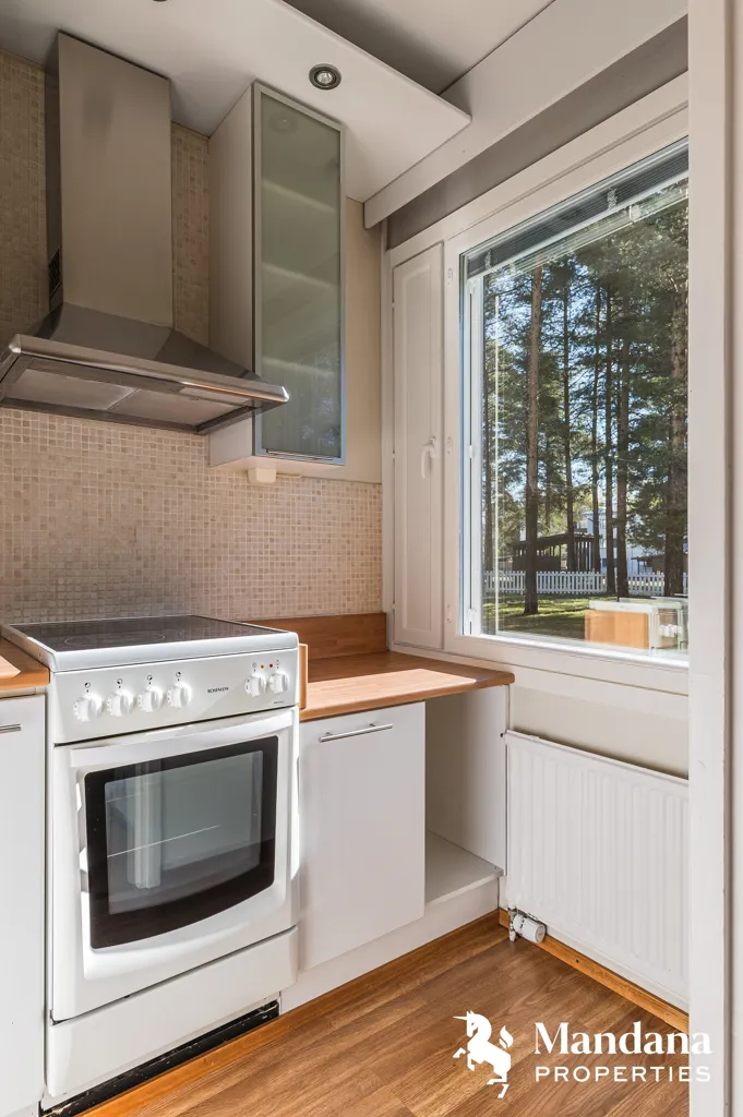 Cuisine - Apartment with Garden in Oulu