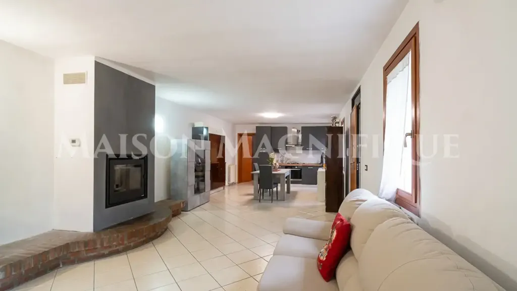 Séjour - Terraced Villa with Private Garden in Comacchio