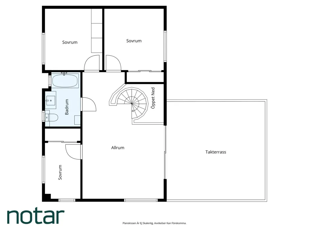 Plan - Modernist Villa with Park View in Bunkeflostrand
