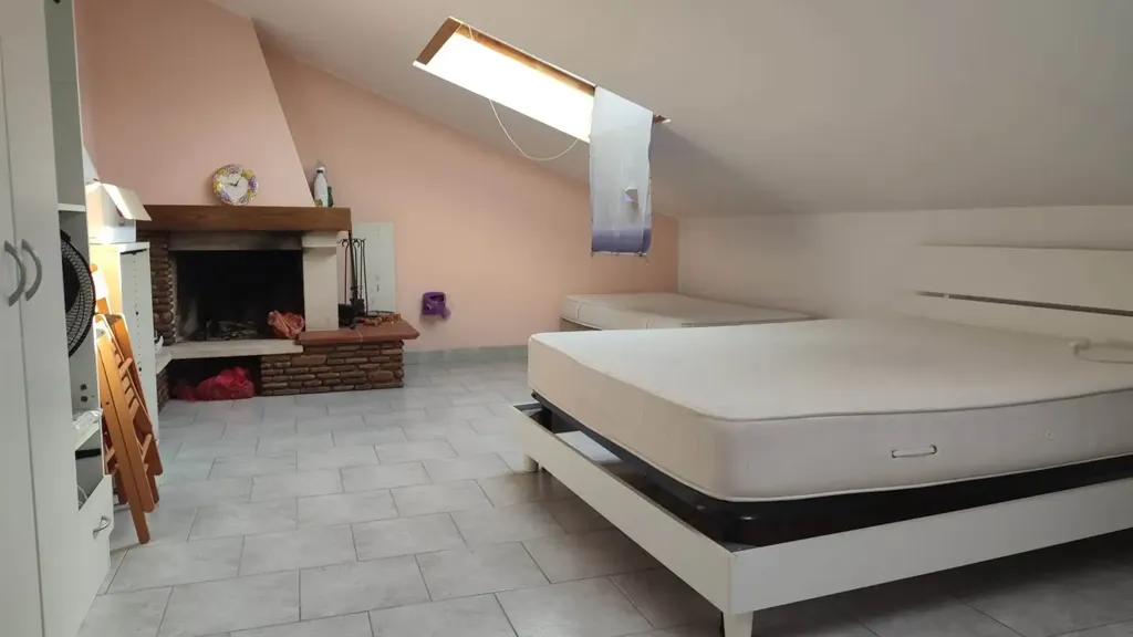 Chambres - Four-Room Apartment with Balcony in Ancona