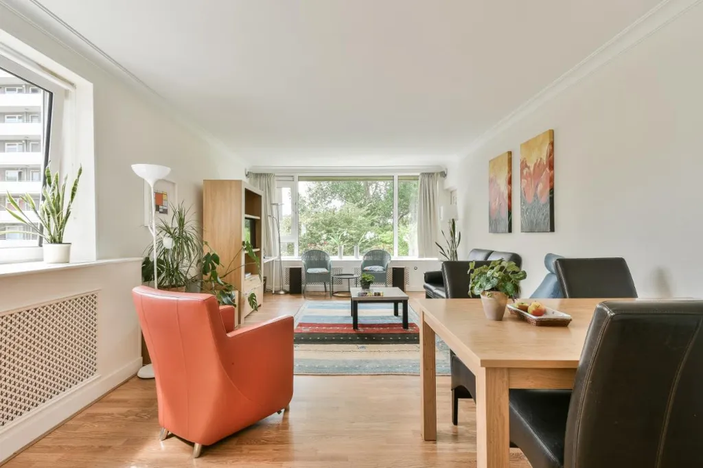 Séjour - Corner Apartment with Balcony in Keizer Karelpark, Amstelveen