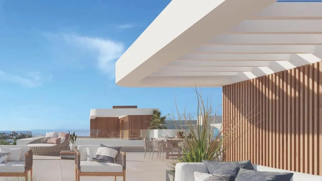 Terrace - Luxury Villa with Sea View in Marbella