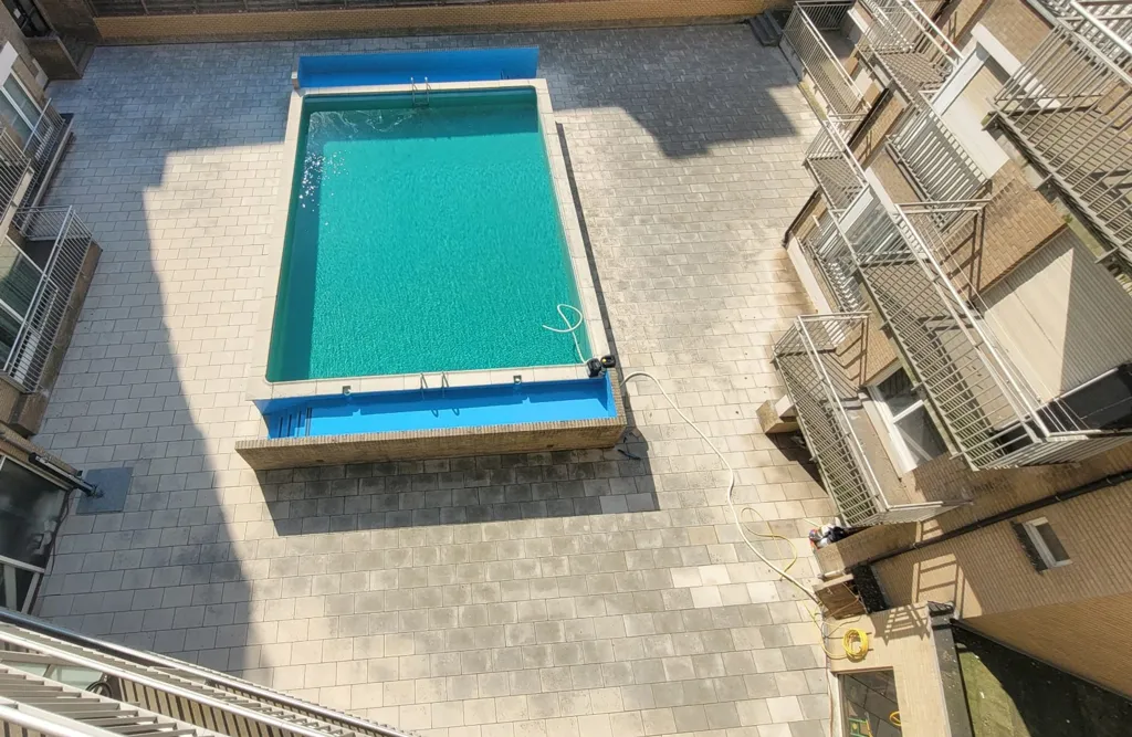 Vue aérienne - Appartement d'Angle avec Vue Mer à Koksijde